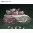 Постельное бельё THE EMPIRE GOLD LINE «Dots» дуэт, размер 250x270 см, 145x215 см-2шт.,50х70 см-2 шт., old rosa