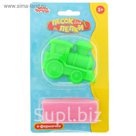 Песок для лепки "Паровозик" 28 г, цвет розовый