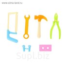 Набор инструментов "Юный строитель", 7 элементов, МИКС