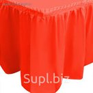 Юбка для стола "Делюкс", красная, 75х400 см