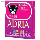 Цветные контактные линзы Adria Neon - Pink, -9.0/8,6, в наборе 2шт