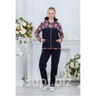 Костюм арт. 73 (розы) футер