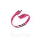 USB-кабель Lightning в виде браслета Розовый USB-кабель Lightning в виде браслета