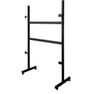 Стойка для интерактивных досок 60"-120" STW-04, универсальная, на колесах, черная