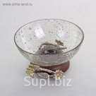 Блюдо "Полянка", манговое дерево