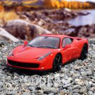 Машина радиоуправляемая Ferrari F458 Italia, масштаб 1:14, работает от аккумулятора, свет, MZ 2019