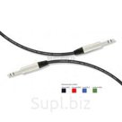 Аудио кабель Jack 6.3 stereo - Jack 6.3 stereo MrCable AIJS-01-SC 1 метр от компании Каблесплюс по лучшей цене!