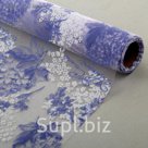 Органза с рисунком «Самой нежной», 48 см х 4,5 м