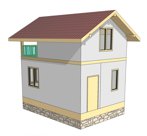 АКЦИЯ на дом из sip Сип панелей 50,57м2