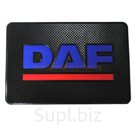 Держатель автомобильный коврик липкий резиновый с логотипом Daf