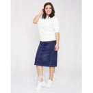 Джинсовая юбка MR1084CT-685 DARK BLUE размеры 28-33