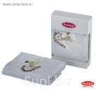 Полотенце махровое Felisia-tina, размер 50х90 см, светло-серый, 480 г/м2