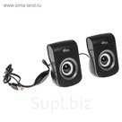 Акустическая система 2.0 RITMIX SP-2060, 2х3Вт, USB, черные/серые