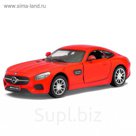 Машина металлическая Mercedes-AMG GT, масштаб 1:36, открываются двери, инерция, МИКС