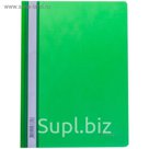 Папка-скоросшиватель А4, 180 мкм Berlingo, зелёная, пластиковая, с прозрачным верхом, индивидуальный штрихкод