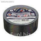 Клейная лента Unibob армированная чёрная 48мм х 40м