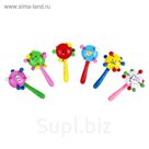 Игрушка музыкальная "Колотушка" с бусинками, МИКС