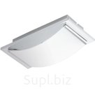 Светодиодный светильник настенно-потол. WASAO, 1х5,4W (LED), 210х105, сталь, хром/стекло с покрытием, белый