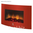Электрокамин Electrolux EFP/W-1200URLS, красный
