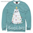 Свитшот женский Cute christmas cat, размер 4XL NOV-196993