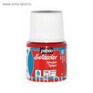 Краска для ткани 45мл Pebeo Setacolor 295-080 красный