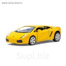 Машина металлическая Lamborghini Gallardo, масштаб 1:32, открываются двери, инерция, МИКС