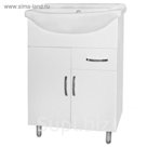 Тумба Sun&Aqua "Сити 55", 2 двери, 1 ящик, под умывальник "Уют 55"