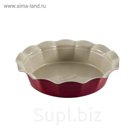 Форма для выпечки Oven, 27,2 x 27,2 x 6 см, красно-коричневая