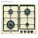 Варочная поверхность Teka EH 60 4G AI AL TR CI NAT VANILLA OB,газовая,4 конфорки,кремовый