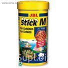 Корм для плотоядных цихлид в форме "палочек",JBL NovoStick M, 1000 мл. (460 г.)