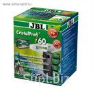 Внутренний угловой фильтр для аквариумов 40-80 литров, 150-420 л/ч, JBL CristalProfi  i60 greenline