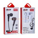Наушники MP3 вакуумные IRON Selection Premium H1-w (для iOS/Android)