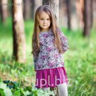 Платье 'Клюква', рост 104 см