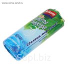 Мешки для мусора, в упаковке ПВХ 20 л, толщина 9 мкм, рулон 20 шт