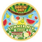 Карамель леденцовая «DARLIN`DAY» SUMMER MIX со вкусом: арбуз, дыня, клубника, груша   180 гр.
