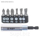 Набор AIST, держатель бита и шурупа, магнитный, улавливающий, 8 предметов