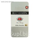 Шоколад "Bucheron" молочный с фисташками в жести 100 гр