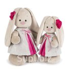 Мягкая игрушка BUDI BASA StS-198 Зайка Ми в платье из жаккарда (
