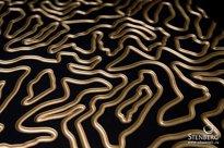 Декоративные рельефные панели 3d для стен, фасадов мебели, дверей и аксессуаров из МДФ серии 0002 Cinta изготавливаются с тремя вариантами поверхности. 

Некот…