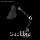 Настольная лампа Zeppo 136 1x40Вт E27 черный 44x18,5x50см