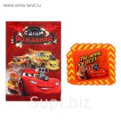 Открытка с магнитом-рамкой "С Днем Рождения. Ты круче всех", Тачки