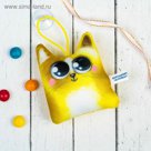 Брелок-антистресс на присоске "Котик", 8 х 10 см