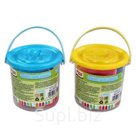 Тесто для лепки: 12 цветов, 80г, формочка, ролик Color Pup