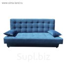 Диван-книжка "Кадет-4", 2000х970х970 мм, обивка карат 33, цвет голубой