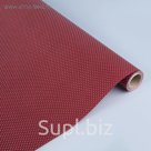 Бумага двухсторонняя "Горох на бордовом", 0,53 х 10 м