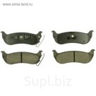Колодки тормозные Friction Master MX998