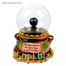Шар плазменный "Привлекаю богатство и достаток"