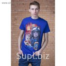 Футболка мужская "Collorista" МЧС, р-р XL (50), 100% хлопок, трикотаж