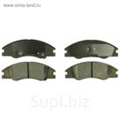 Колодки тормозные Friction Master MX1074