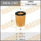 Воздушный фильтр  Masuma MFA740